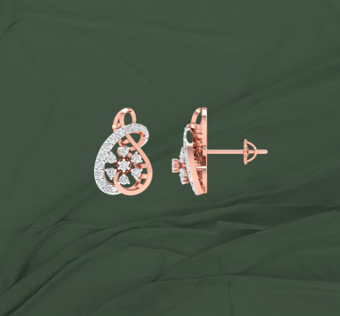 Orchid Embrace Studs