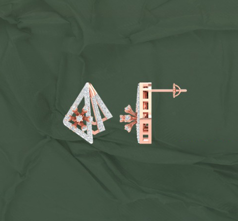 Protea Prism Studs